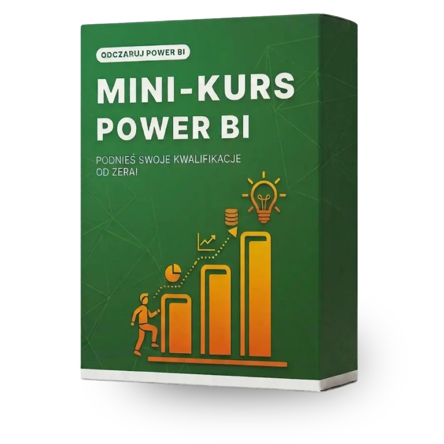 Okładka Minikursu Power BI — Odczaruj Power BI